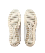 CALVIN KLEIN TOOTHY RUNNER Ledersneakers Wei&szlig; - Damenschuhe - 5