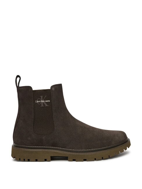 CK JEANS Wildlederstiefeletten braun - Herrenschuhe