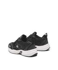 CALVIN KLEIN CK JEANS Retro Tennis Ledersneaker Schwarz - Herrenschuhe - 6