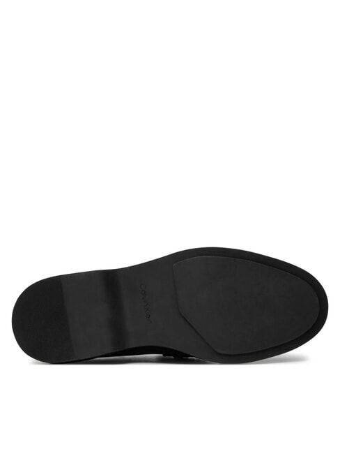 LOAFER W/HW LTH Ledermokassin Schwarz - Damenschuhe