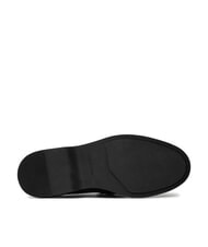 CALVIN KLEIN LOAFER W/HW LTH Ledermokassin Schwarz - Damenschuhe - 6