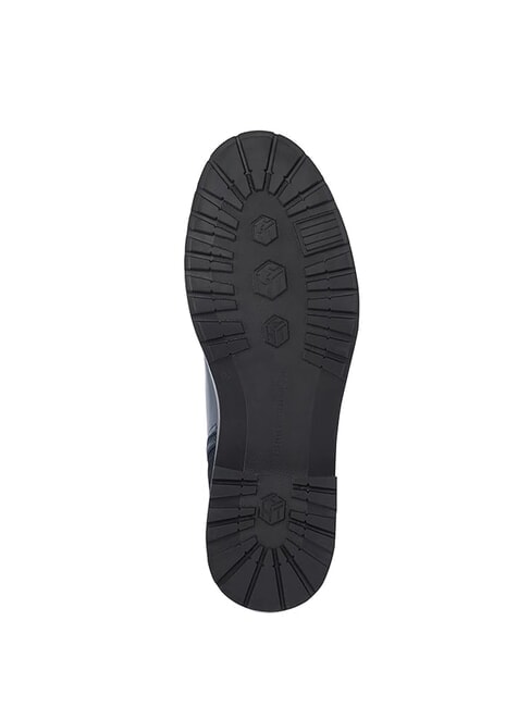 TH Niedrige Stiefeletten aus Wildleder und Leder Blau - Damenschuhe