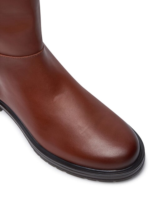 TH Allti Lederstiefel Cognacbraun - Damenschuhe