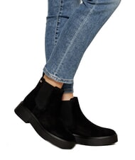 TOMMY HILFIGER MINIMAL Wildleder-Ankle-Boots Schwarz - Damenschuhe - 5
