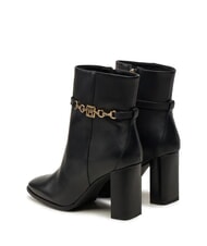 TOMMY HILFIGER TH CHAIN Lederstiefeletten Schwarz - Damenschuhe - 5