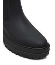 TOMMY HILFIGER RUBBERISED CHEALSEA Stiefeletten mit elastischem Einsatz Schwarz - Damenschuhe - 4