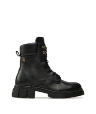 TOMMY HILFIGER LACE -UP BIKE Schn&uuml;rstiefel aus Leder - Damenschuhe
