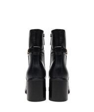 TOMMY HILFIGER TH CHAIN Lederstiefeletten mit Kette Schwarz - Damenschuhe - 6