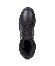TOMMY HILFIGER CLEATED LACE-UP Schn&uuml;rstiefeletten mit gepolstertem Schaft Schwarz - Damenschuhe - 5