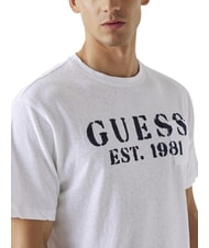 GUESS MARINA PRINT Kurz&auml;rmeliges T-Shirt mit Tasche purwei&szlig; - Herren-T-Shirts - 3