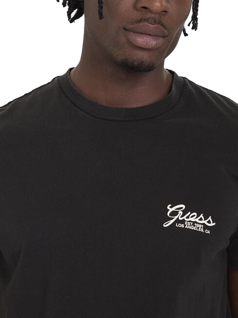 SCRIPT LOGO Kurz&auml;rmeliges bedrucktes T-Shirt pechschwarz multi - Herren-T-Shirts