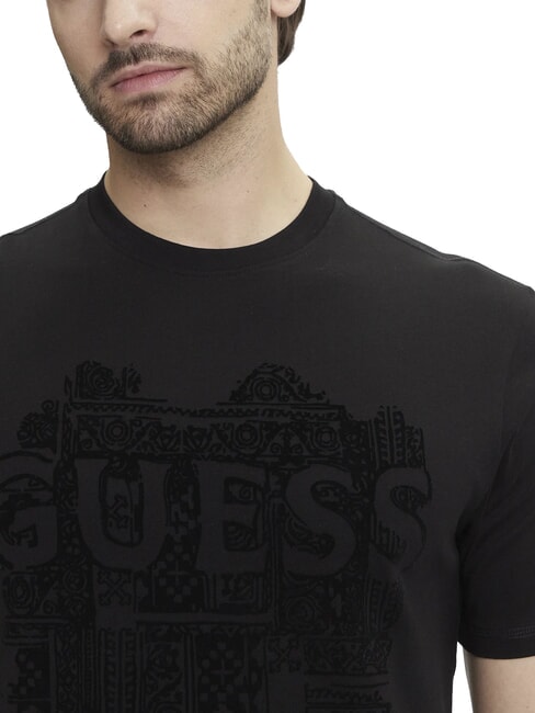 FLOCK Kurzarm-T-Shirt in regul&auml;rer Passform jetbla - Herren-T-Shirts