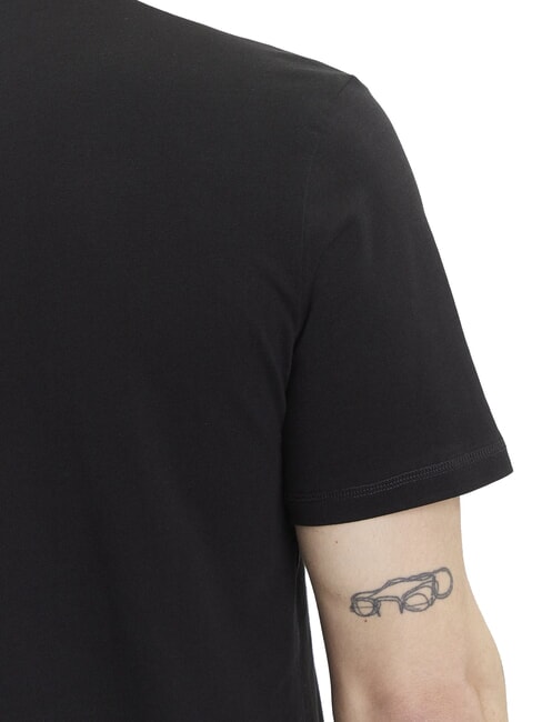 FLOCK Kurzarm-T-Shirt in regul&auml;rer Passform jetbla - Herren-T-Shirts