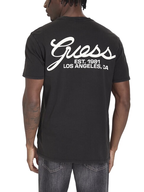 SCRIPT LOGO Kurz&auml;rmeliges bedrucktes T-Shirt pechschwarz multi - Herren-T-Shirts