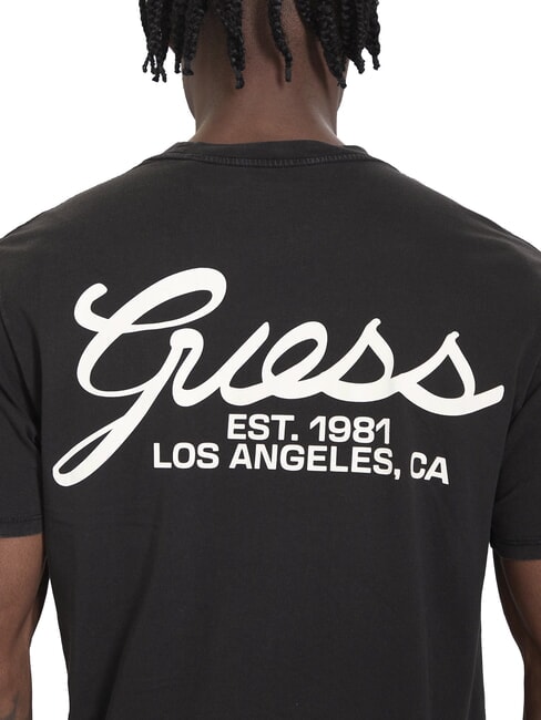 SCRIPT LOGO Kurz&auml;rmeliges bedrucktes T-Shirt pechschwarz multi - Herren-T-Shirts