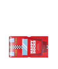 HAPPY SOCKS TOP RACER Geschenkset mit 3 Paar Socken Rot - Herrensocken/Herrenstr&uuml;mpfe - 5