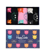 HAPPY SOCKS BLACK AND WHITE Geschenkset mit 3 Paar Socken Schwarz - Damenstr&uuml;mpfe - 5