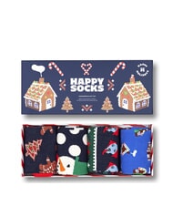 HAPPY SOCKS HOLIDAY GINGERBREAD Geschenkbox mit 4 Paar Socken mehrfarbig - Herrensocken/Herrenstr&uuml;mpfe - 5