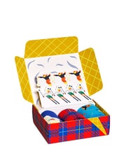 HAPPY SOCKS DOWNHILL SKIING Geschenkbox mit 3 Paar Socken 6300 - Damenstr&uuml;mpfe - 5