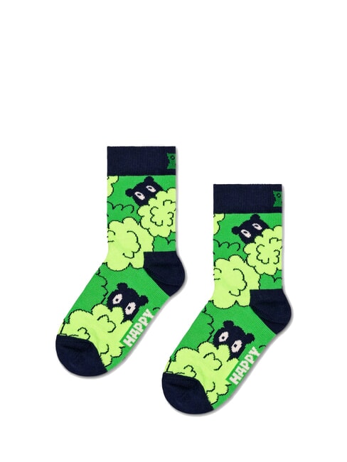 KIDS PEEK-A-BOO Geschenkbox mit 3 Paar Socken mehrfarbig - Unisex-Socken