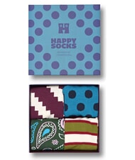 HAPPY SOCKS NEW VINTAGE Geschenkset mit 4 Paar Socken 4500 - Herrensocken/Herrenstr&uuml;mpfe - 4