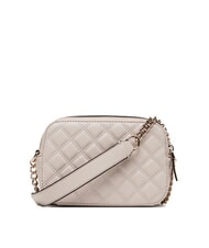 GUESS GIULLY 2 Gesteppte Schulterkameratasche Taupe - Damentaschen - 2