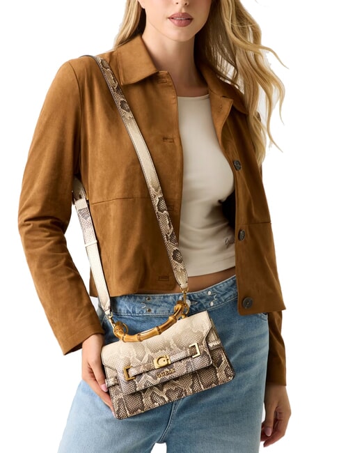 SIBEL Kleine Handtasche mit Schulterriemen Lalie Sch&ouml;nheit nat&uuml;rlich - Damentaschen