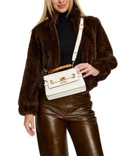 GUESS SIBEL Handtasche mit Schulterriemen STEIN - Damentaschen - 4