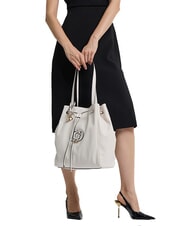 GUESS CALEBRA Schultertasche NICHT-GERADE WEISS - Damentaschen - 4