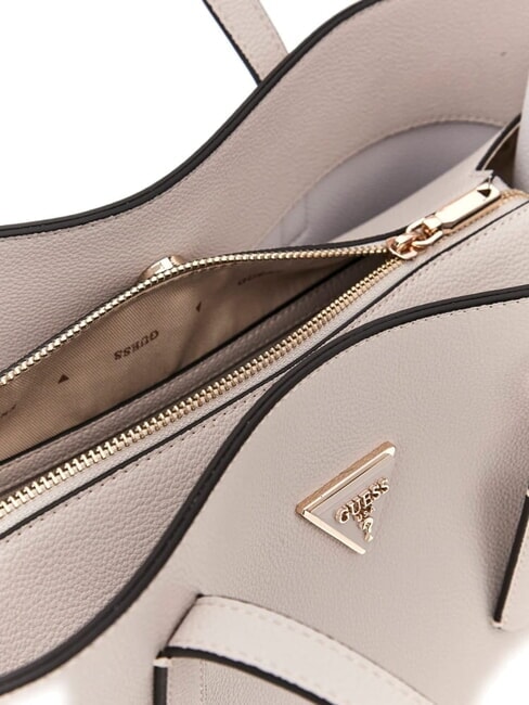 MERIDIAN 2 Schulter-Einkaufstasche Elfenbein - Damentaschen