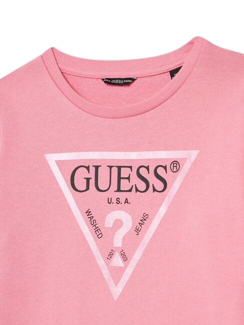 CORE KIDS Sweatshirt mit Dreieck-Logo-Print Gelee-Rosa - Sweatshirts Kinder