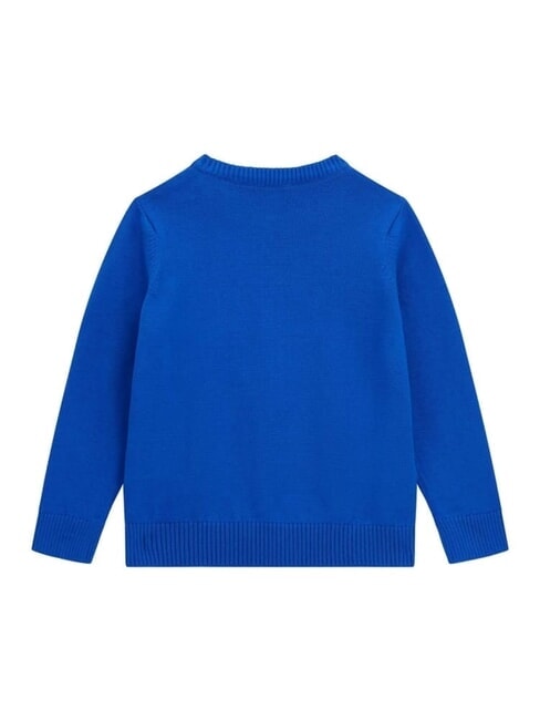 KIDS Kinderpullover mit Logo k&ouml;nigliches Kobalt - Kinderpullover