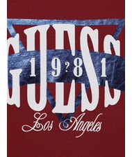 GUESS KIDS MINI ME Kurz&auml;rmeliges T-Shirt mit Aufdruck Chili rot - Kinder-T-Shirt - 3