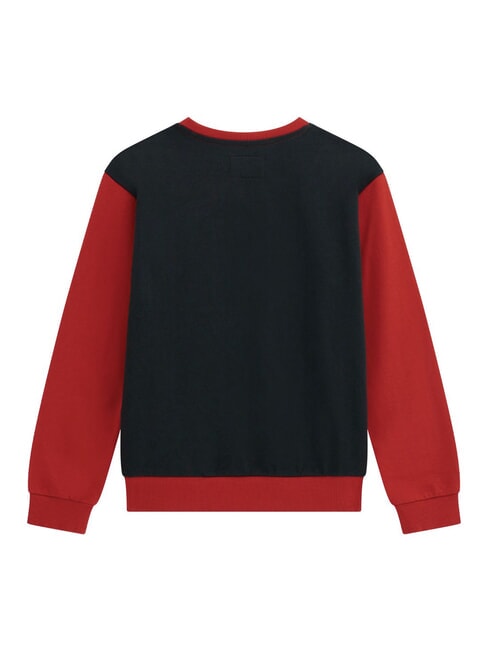 LS ACTIVE Kinder-Sweatshirt mit Rundhalsausschnitt scharfes Rot - Sweatshirts Kinder