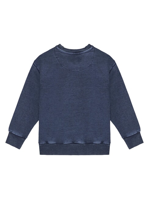 LS ACTIVE Kinder-Sweatshirt mit Rundhalsausschnitt Junge Vintage Blau war - Sweatshirts Kinder