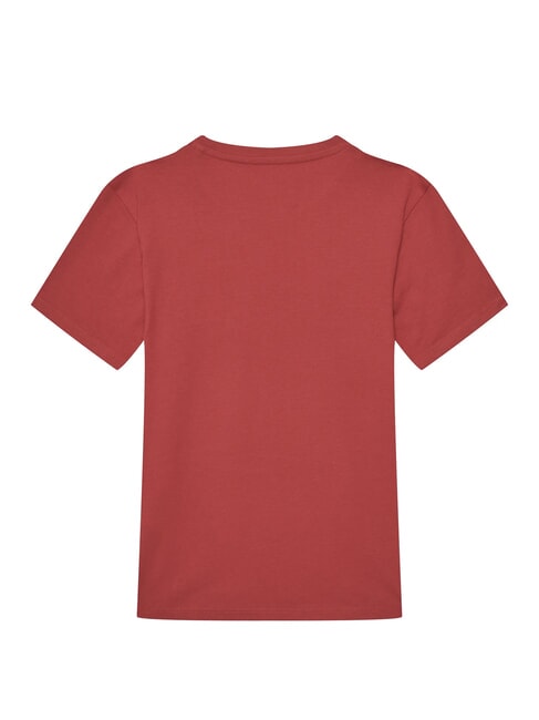 KIDS Kurz&auml;rmeliges T-Shirt mit Logo-Wappen gl&uuml;hend hei&szlig; - Kinder-T-Shirt