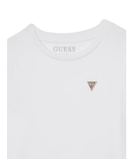 GUESS KIDS Kurz&auml;rmeliges T-Shirt mit Logo-Wappen purwei&szlig; - Kinder-T-Shirt - 3