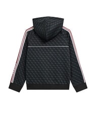 GUESS KIDS Kinder-Kapuzenpullover mit durchgehendem Rei&szlig;verschluss 4g Jacquard, tiefschwarz - Sweatshirts Kinder - 2