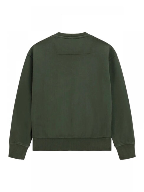 KIDS Kinder-Sweatshirt mit Logostickerei Dschungelgr&uuml;n - Sweatshirts Kinder