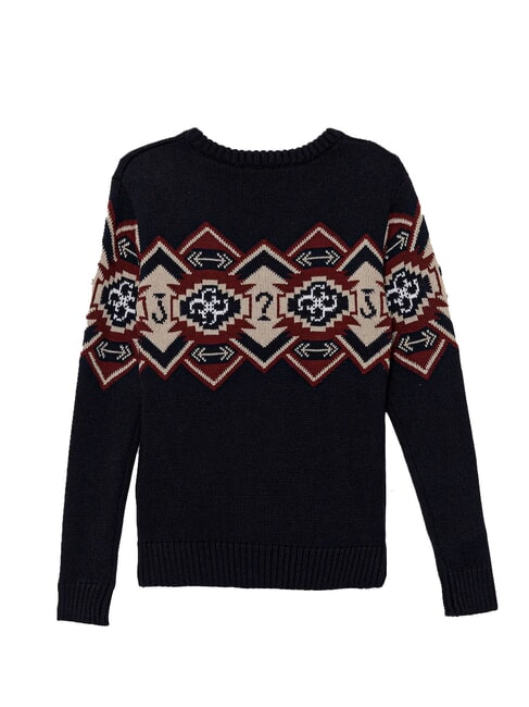 KIDS Kinderpullover mit gesticktem Motiv smartblue - Kinderpullover