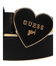 GUESS KIDS MINI ME M&auml;dcheng&uuml;rtel mit Herzschnalle jetbla - Kinderg&uuml;rtel - 2