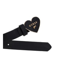 GUESS KIDS MINI ME M&auml;dcheng&uuml;rtel mit Herzschnalle jetbla - Kinderg&uuml;rtel - 3