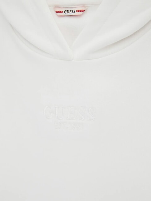 KIDS Kapuzenpullover mit Tasche purwei&szlig; - Sweatshirts Kinder