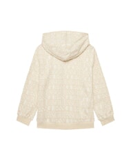 GUESS KIDS Hoodie mit Allover-Logo beige Logo - Sweatshirts Kinder - 2