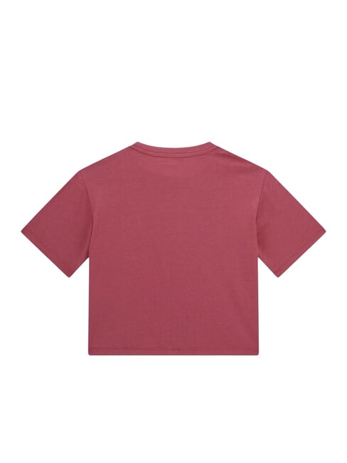 KIDS M&auml;dchen-T-Shirt mit Blumenmuster Himbeer-Slush - Kinder-T-Shirt