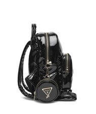 GUESS GIRLS Gl&auml;nzender Rucksack mit Tasche jetbla - Damentaschen - 4