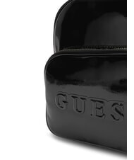 GUESS GIRLS Gl&auml;nzender Rucksack mit Tasche jetbla - Damentaschen - 5