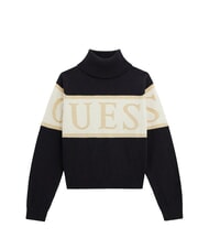 GUESS KIDS Rollkragenpullover mit Logo - Kinderpullover