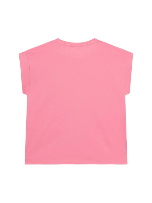 KIDS Kurz&auml;rmeliges T-Shirt mit Pailletten Gelee-Rosa - Kinder-T-Shirt