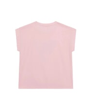 GUESS KIDS Kurz&auml;rmeliges T-Shirt mit Pailletten Zuckerwatte rosa - Kinder-T-Shirt - 2